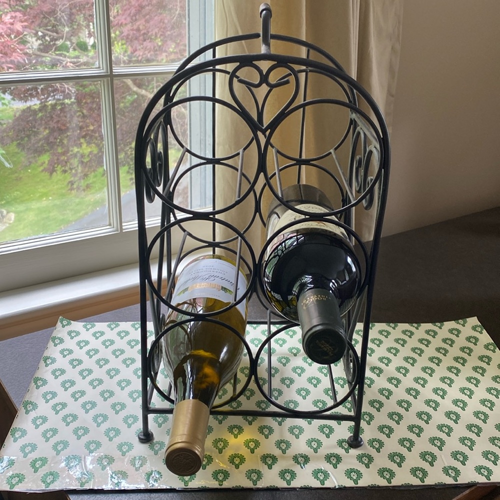 Pierre Deux Metal Wine Rack